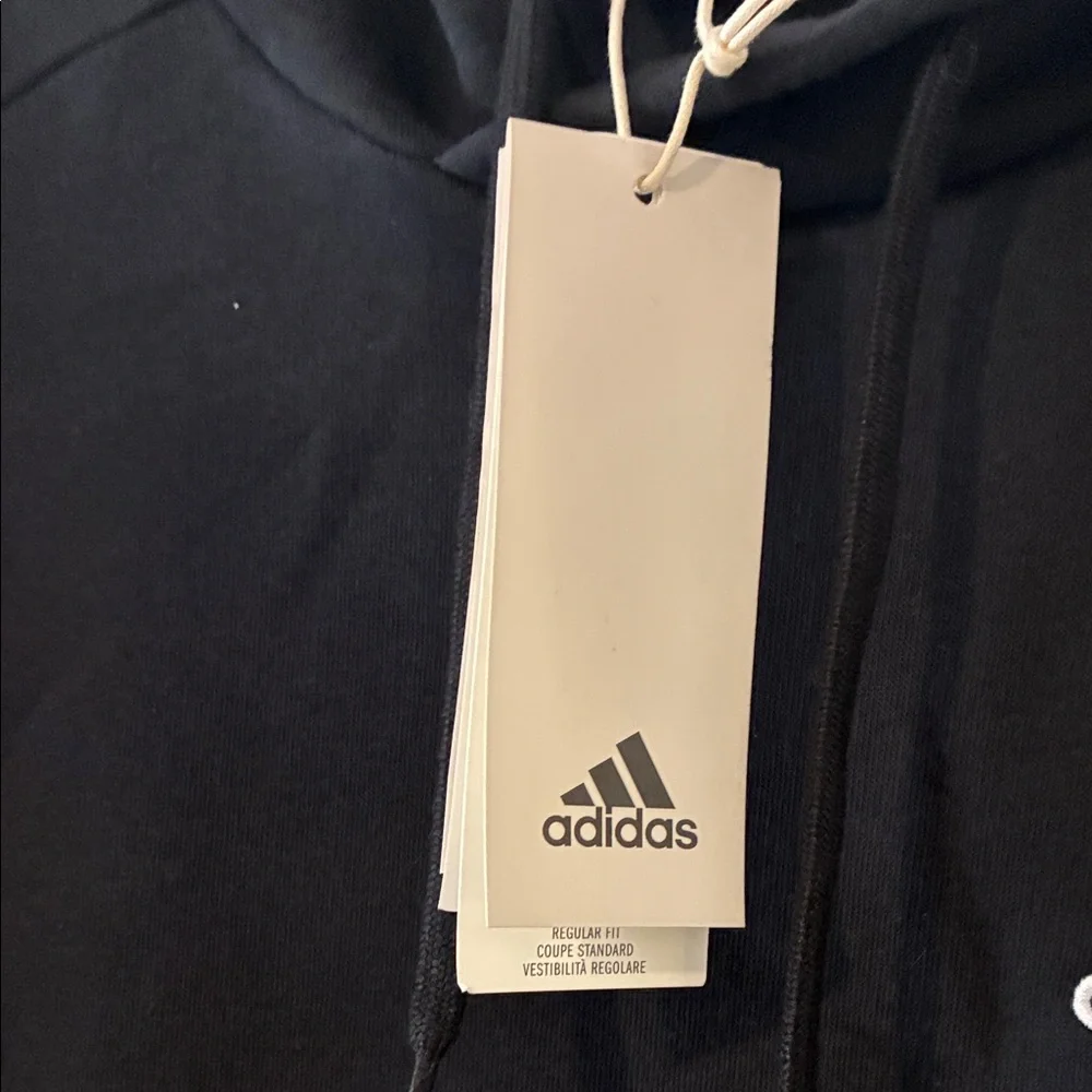 Adidas Black Pullover with White Accents